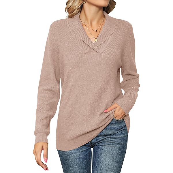 ZAFUL Women's V Neck Button Down Ribbed Sweater Cardigan Long